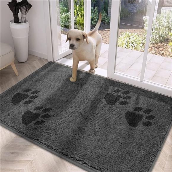 Dirt Trapper Door mat 32" x 47", Non-Skid/Slip Machine Washable Entrance Rug - Picture 1 of 7